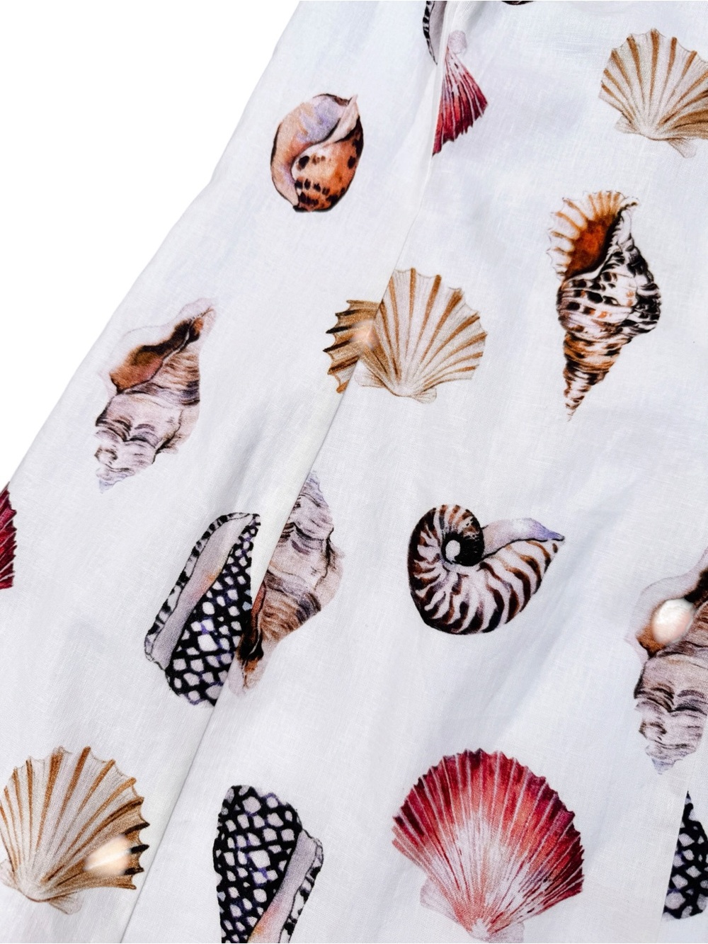Show Me Your MuMu White Seashell-Print Mini Dress - Picture 6 of 8
